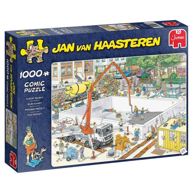 Jan van Haasteren - ¡Casi terminado! Puzzle 1000 Piezas