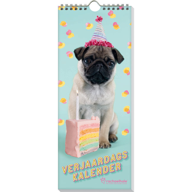 Chiots Calendrier d'anniversaire Rachel Hale