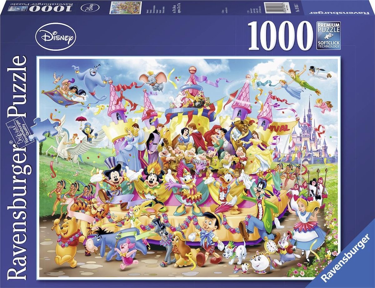 PUZZLE 1000 PEZZI CARNEVALE DISNEY