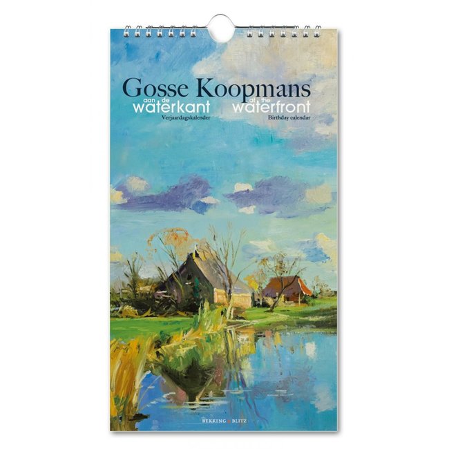 En el paseo marítimo, Gosse Koopmans Calendario de cumpleaños