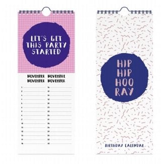 Lannoo Pepper Birthday Calendar