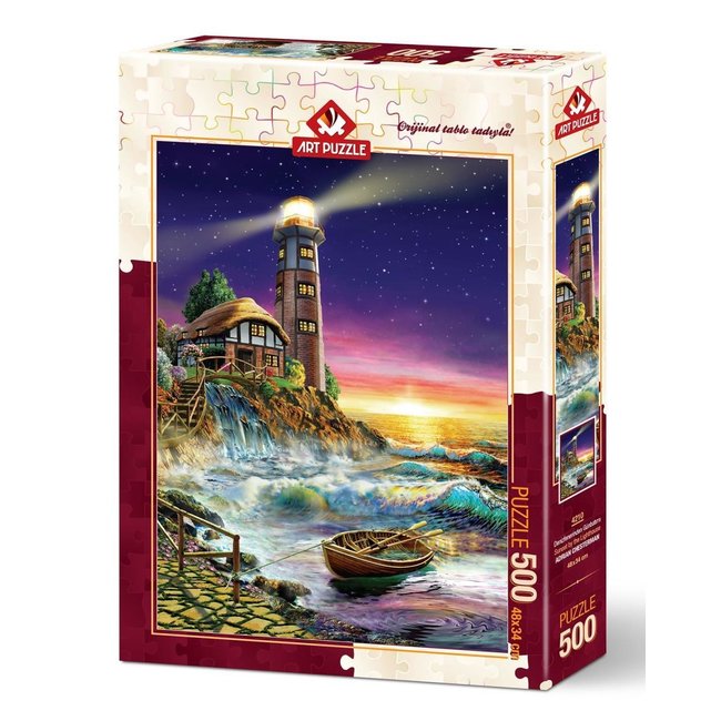 Le Phare Puzzle 500 pièces