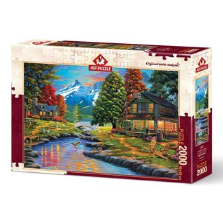 Art Puzzle Two Sides a Forest Puzzel 2000 Stukjes