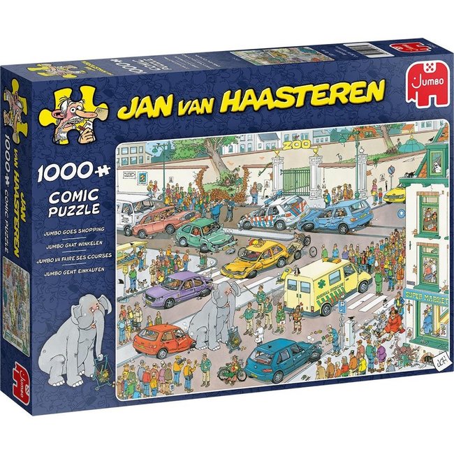 Jan van Haasteren Jan van Haasteren - Jumbo Goes Shopping 1000 Puzzle Pieces