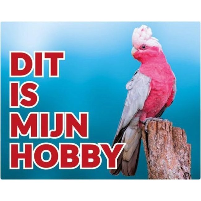 Pink Cockatoo Watch Panel - This is my Hobby