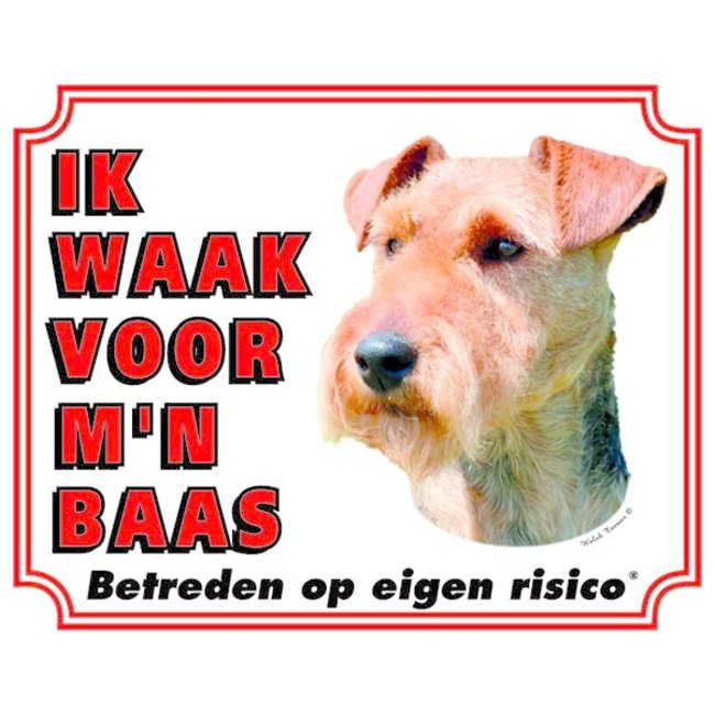 Stickerkoning Welsh Terrier Wake board - Je regarde mon patron