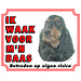 Stickerkoning English Cocker Spaniel Watchword - Ich passe auf meinen Boss auf