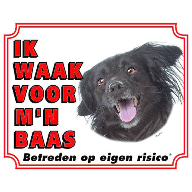 Markiesje Waakbord - Ik waak voor mijn Baas