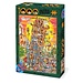 Dtoys Tower of Pisa Cartoon Puzzle 1000 Pieces
