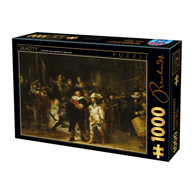 Dtoys Rembrandt Nachtwacht Puzzel 1000 Stukjes