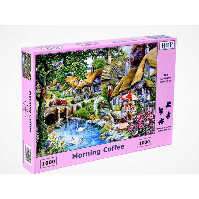 The House of Puzzles Café matinal Puzzle 1000 piezas