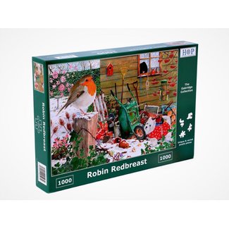 The House of Puzzles Puzzle 1000 pièces Robin Redbreast