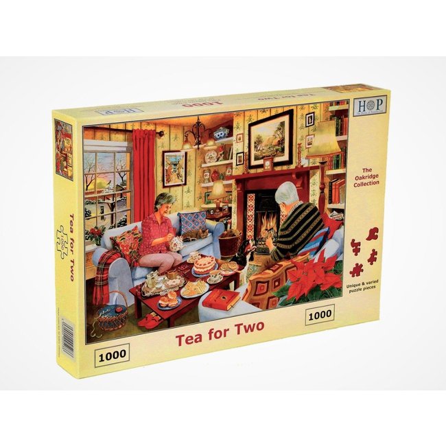 The House of Puzzles Tea for Two Puzzle 1000 Pieces