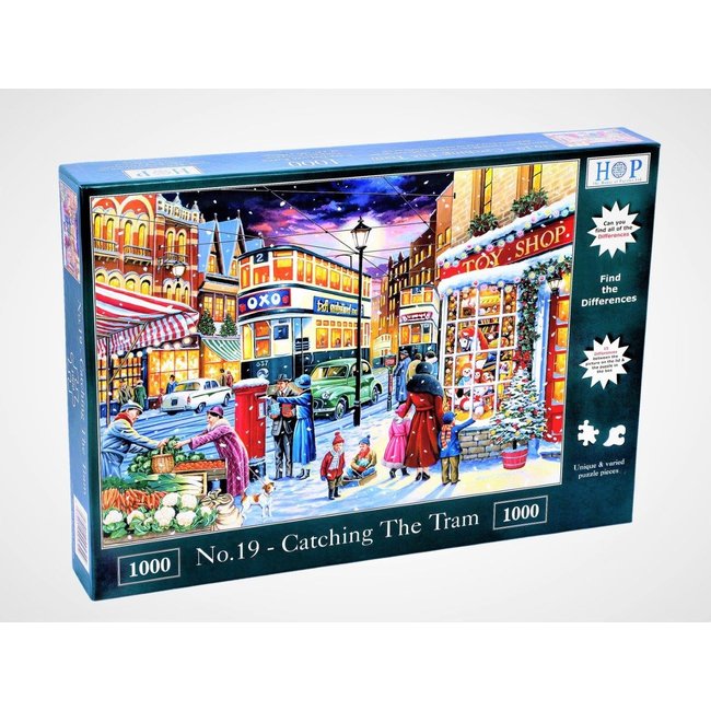 The House of Puzzles N°19 - Catching the Tram Puzzle 1000 Pieces