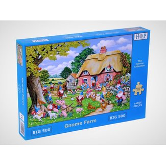 The House of Puzzles Puzzle della fattoria degli gnomi 500 pezzi XL