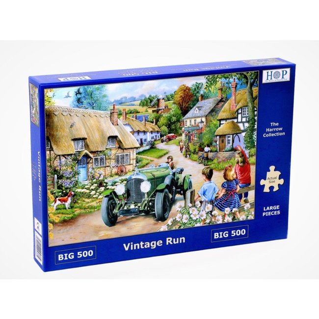 The House of Puzzles Puzzle Vintage Run 500 pièces XL