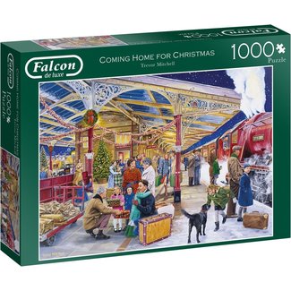 Falcon Coming Home for Christmas Puzzle 1000 piezas