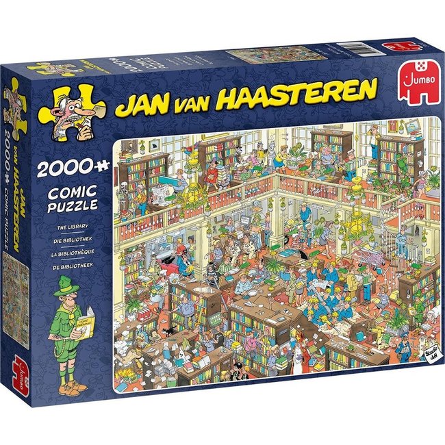 Jan van Haasteren - El puzzle de la biblioteca 2000 piezas