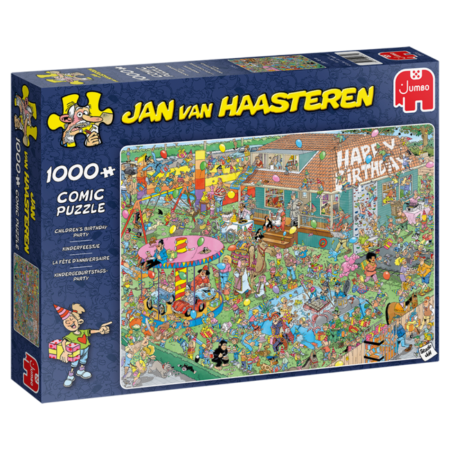 Jan van Haasteren - Puzzle de fête pour enfants 1000 pièces