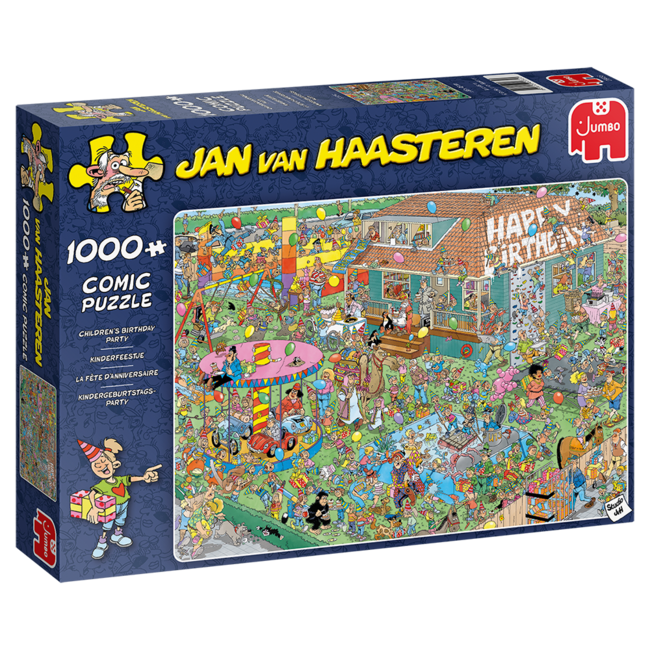 Jan van Haasteren - Puzzle per feste per bambini 1000 pezzi