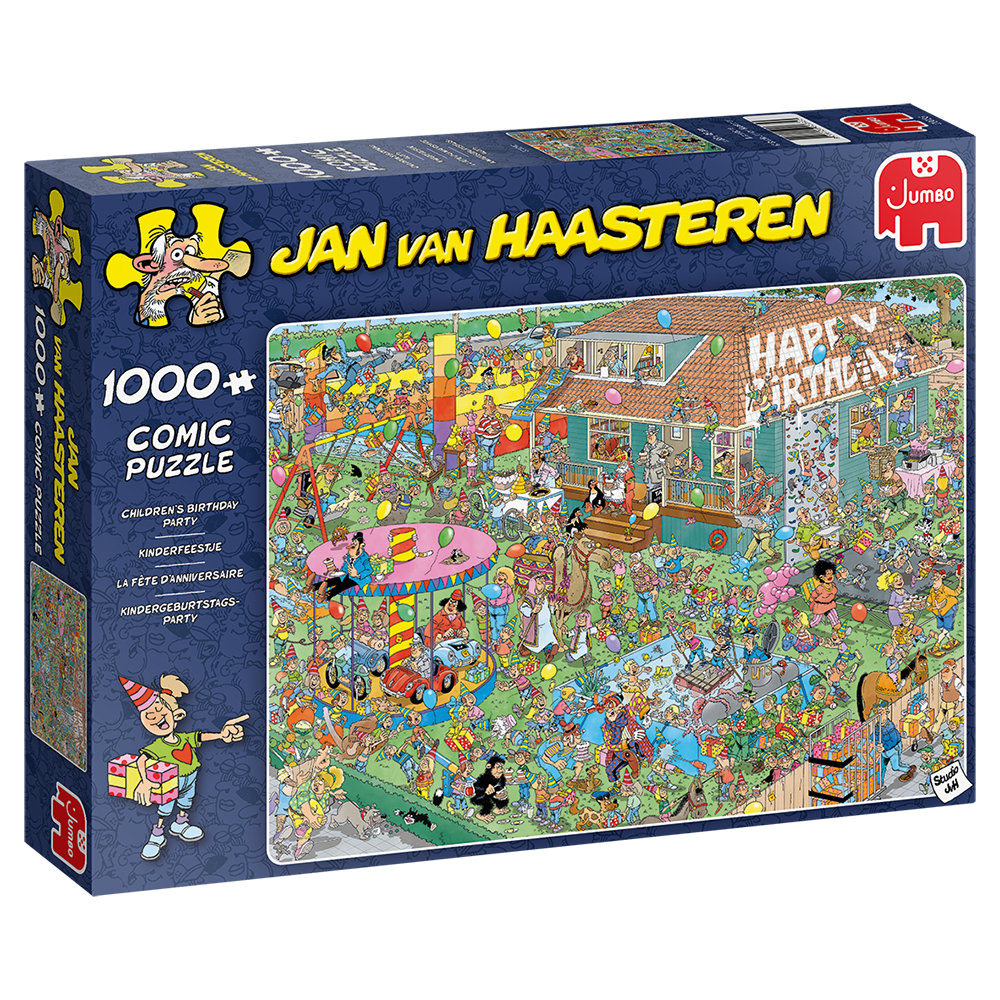 Jan van Haasteren - Kinderfeestje Puzzel 1000 Stukjes