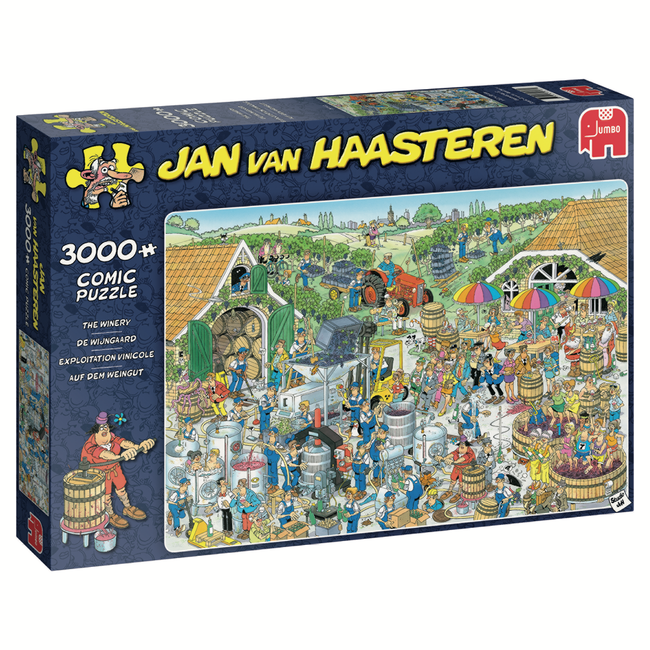 Jan van Haasteren – De Wijngaard Puzzel 3000 Stukjes