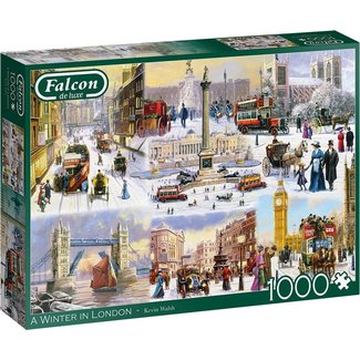 Falcon A Winter in London Puzzle 1000 Pieces