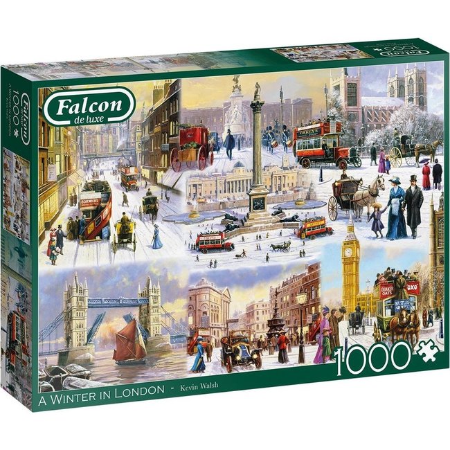 A Winter in London Puzzel 1000 Stukjes