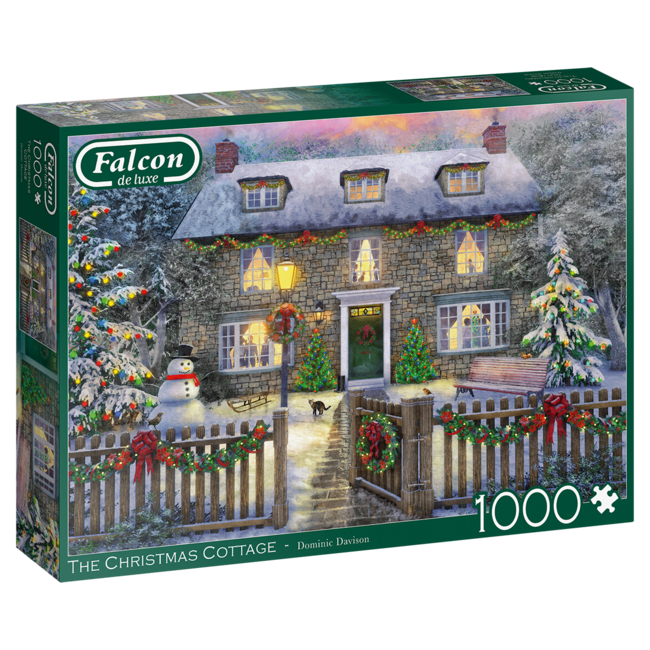 The Christmas Cottage Puzzle 1000 Pieces