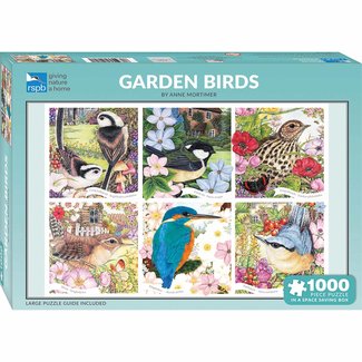 Otterhouse Puzzle 1000 pièces - Oiseaux du jardin