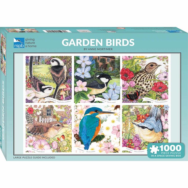 Puzzle 1000 pièces - Oiseaux du jardin