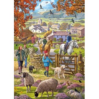 Otterhouse Autumn Walk Puzzle 1000 Pieces