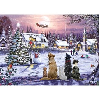 Otterhouse Christmas Eve Puzzel 1000 Stukjes