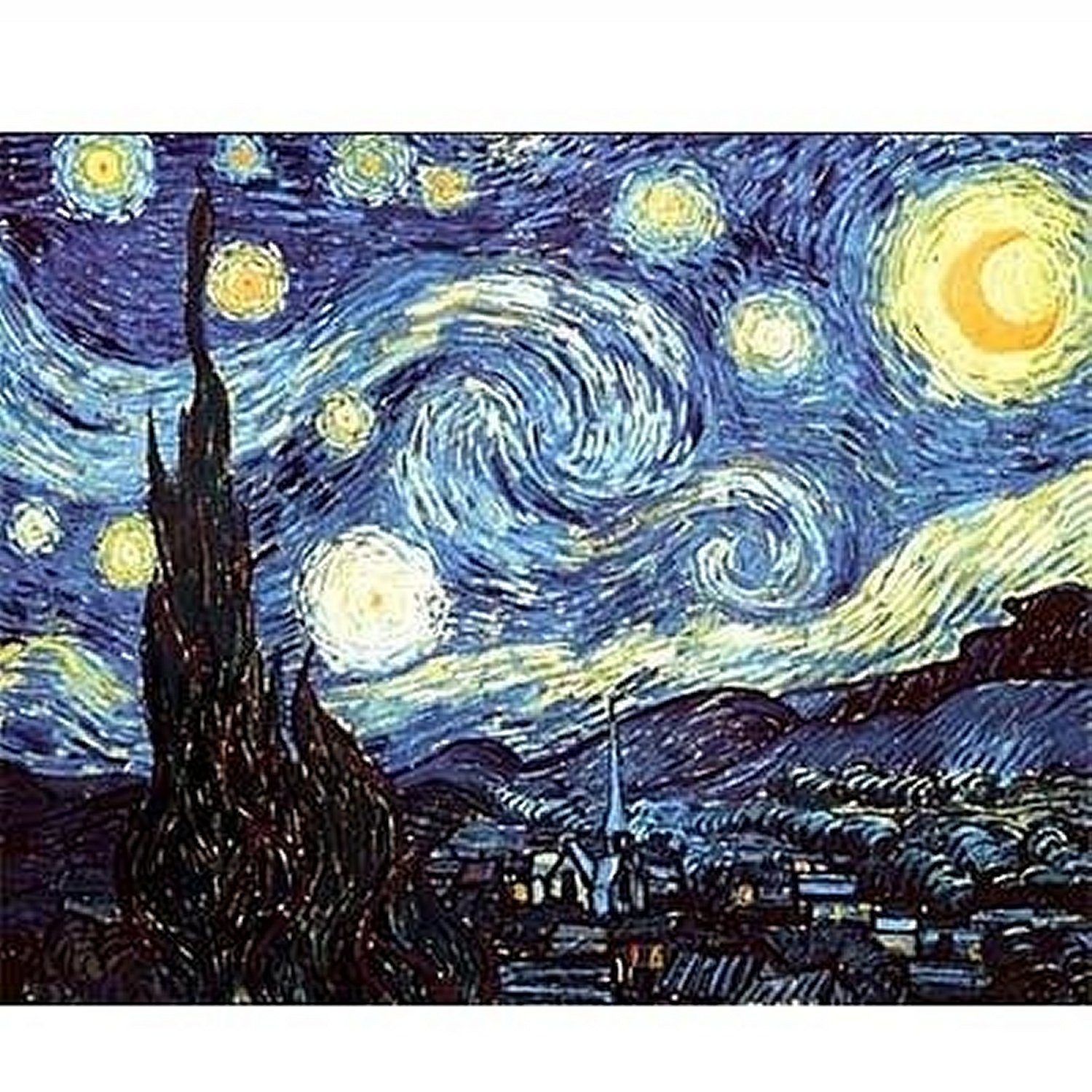 Van Gogh Sterrennacht Puzzel 1000 Stukjes