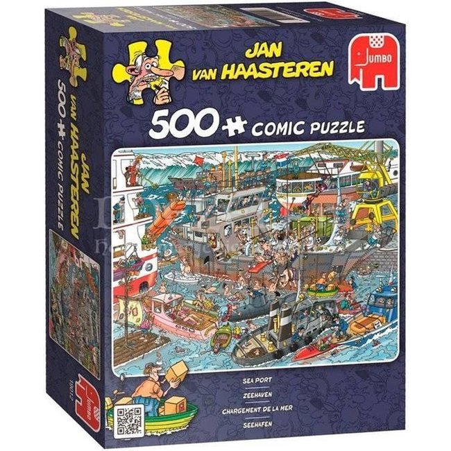 Jan van Haasteren - Puzzle del porto marittimo 500 pezzi