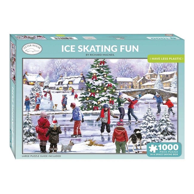 Casse-tête amusant du patinage sur glace 1000 pièces