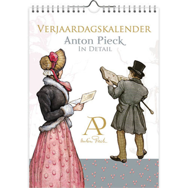 Anton Pieck Calendario detallado de cumpleaños