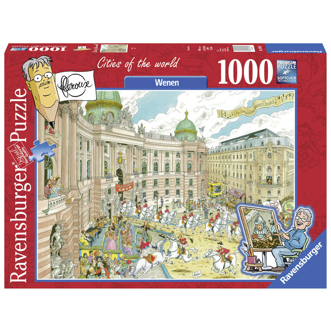 Fleroux Wien Puzzle 1000 Teile