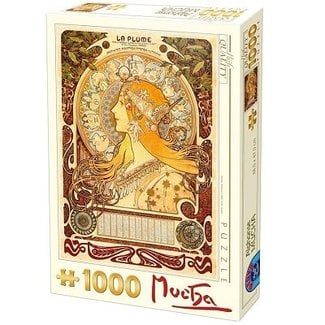 Dtoys Alphonse Mucha Puzzel 1000 Stukjes Sternzeichen