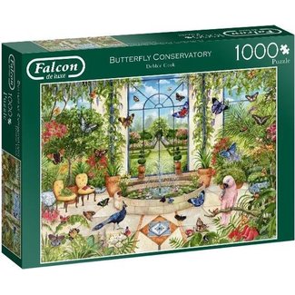 Falcon Schmetterling-Wintergarten Puzzle 1000 Teile