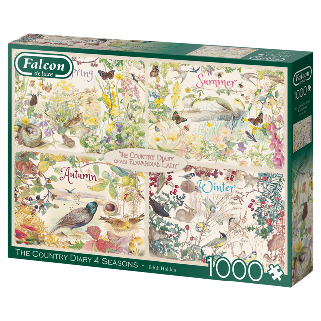 The Country Diary 4 Seasons Puzzle 1000 Pieces