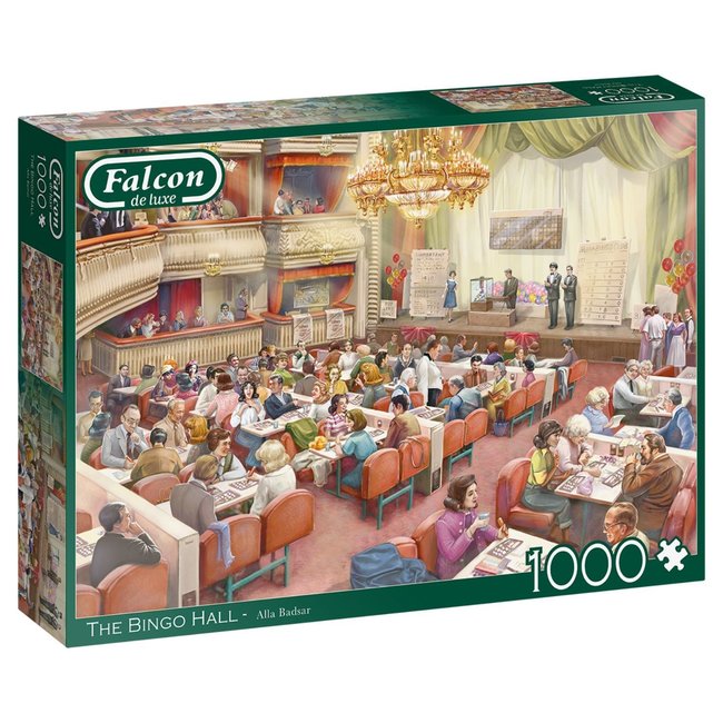 Falcon Le Bingo Hall Puzzle 1000 pièces