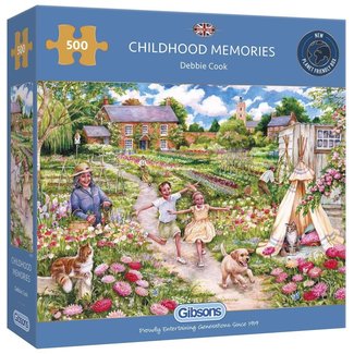 Gibsons Childhood Memories Puzzle 500 Pieces