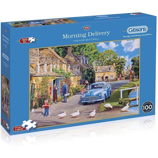 Morning Delivery Puzzel 500 XL Stukjes