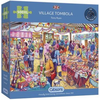 Gibsons Village Tombola Puzzle 500 XL Pieces