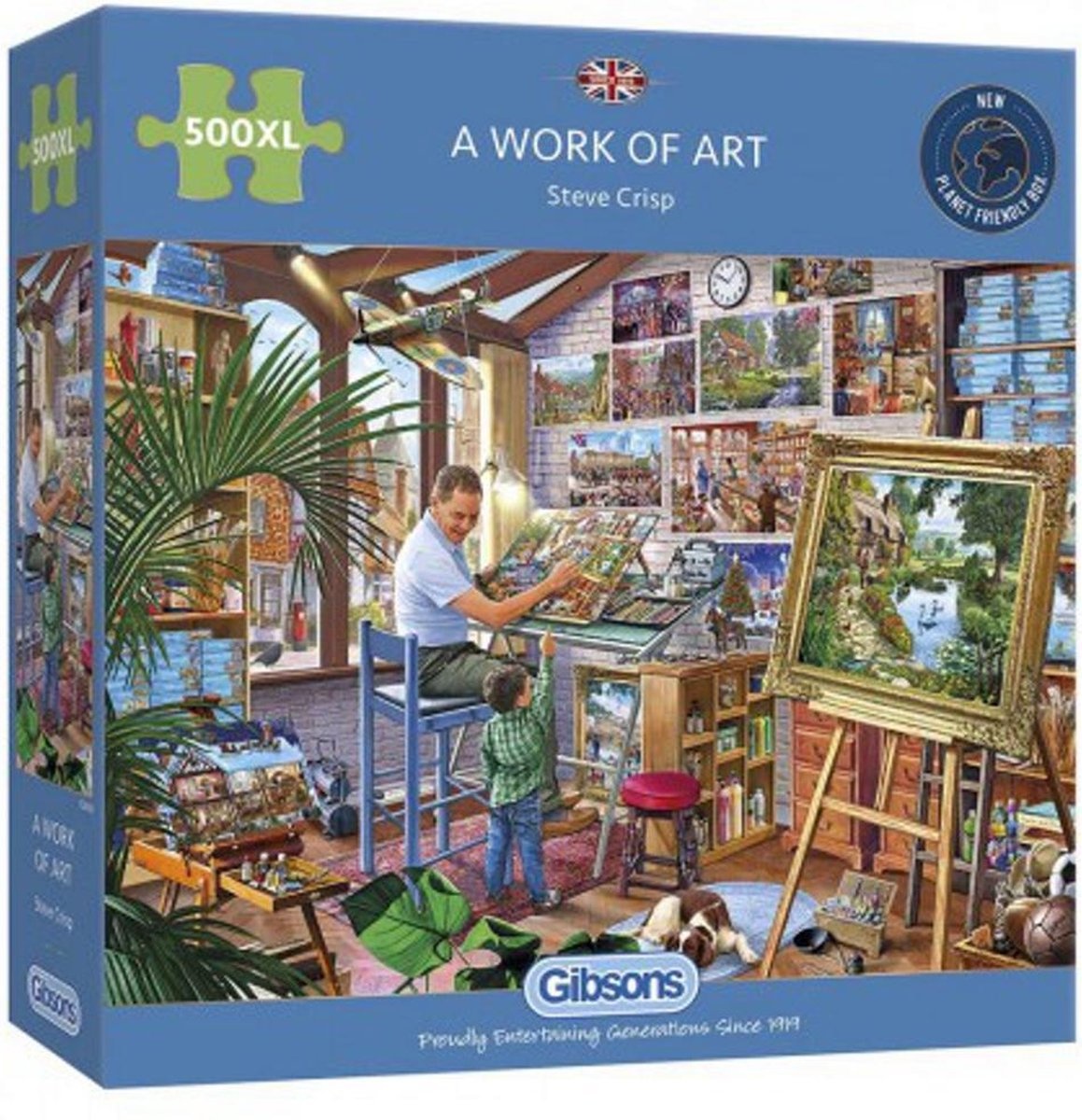 A Work of Art Puzzel 500 XL Stukjes