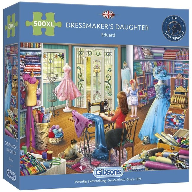 Gibsons Puzzle "La fille de la couturière" 500 pièces XL