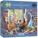 Gibsons Puzzle "La fille de la couturière" 500 pièces XL