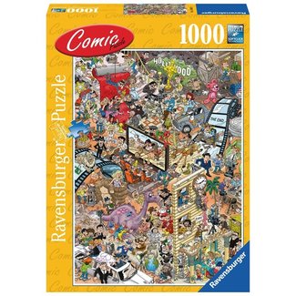 Ravensburger Puzzle Comic Hollywood 1000 pezzi