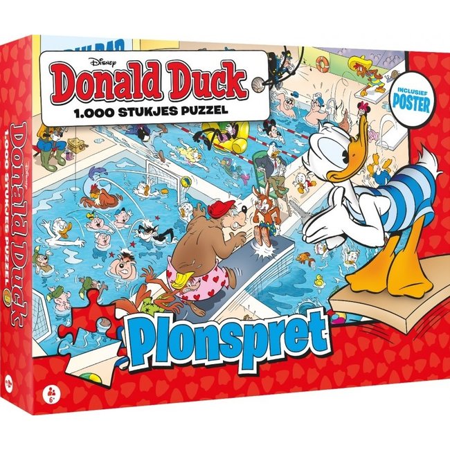 JustGames Donald Duck Plonspret Puzzle 1000 Teile